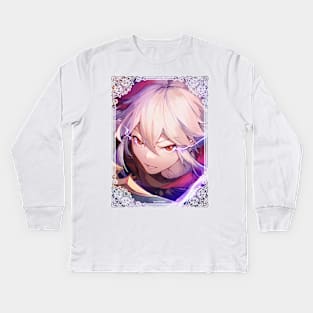 Kazuha Using Electro - Genshin Impact Kids Long Sleeve T-Shirt